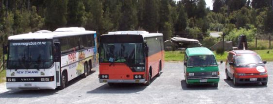 Backpackerbusse im Vergleich